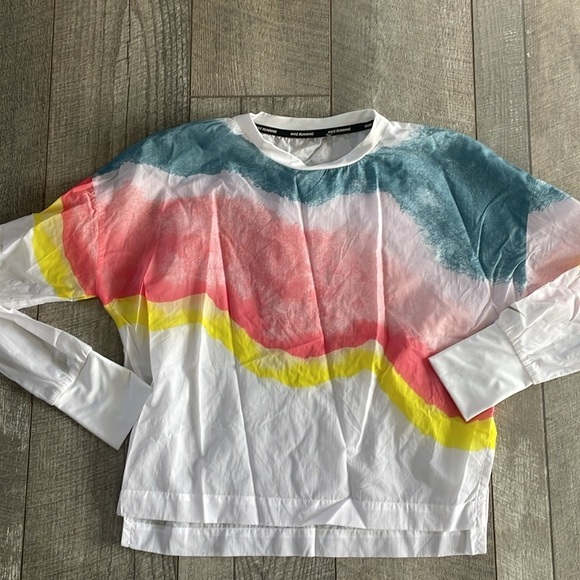 Nike Repel Multicolor Running Windbreaker Pullover Top Size Medium - Picture 4 of 7